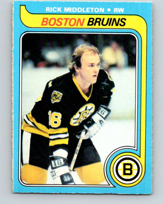 1979-80 O-Pee-Chee #10 Rick Middleton  Boston Bruins  V16813