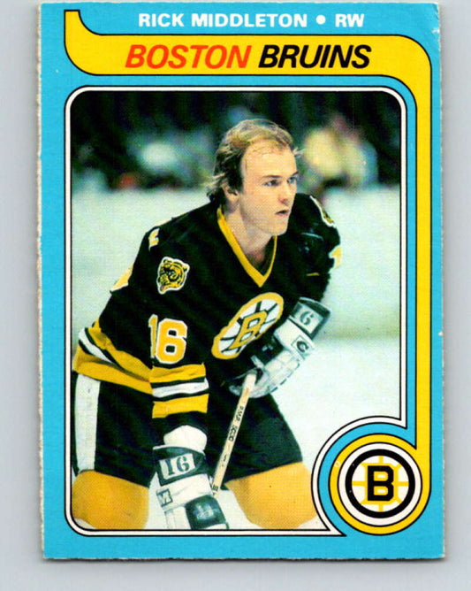 1979-80 O-Pee-Chee #10 Rick Middleton  Boston Bruins  V16814