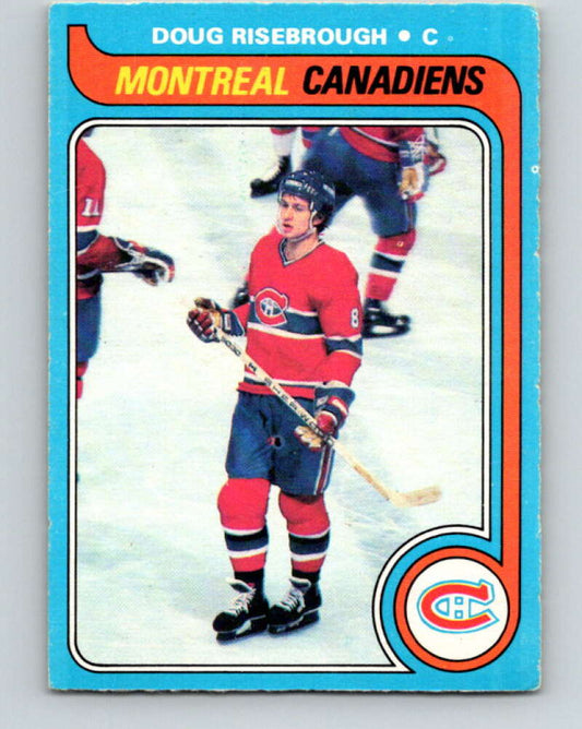 1979-80 O-Pee-Chee #13 Doug Risebrough  Montreal Canadiens  V16853