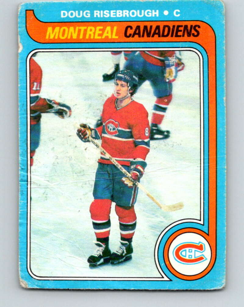 1979-80 O-Pee-Chee #13 Doug Risebrough  Montreal Canadiens  V16854