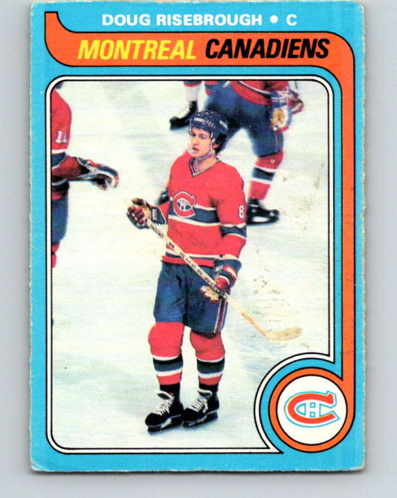 1979-80 O-Pee-Chee #13 Doug Risebrough  Montreal Canadiens  V16855