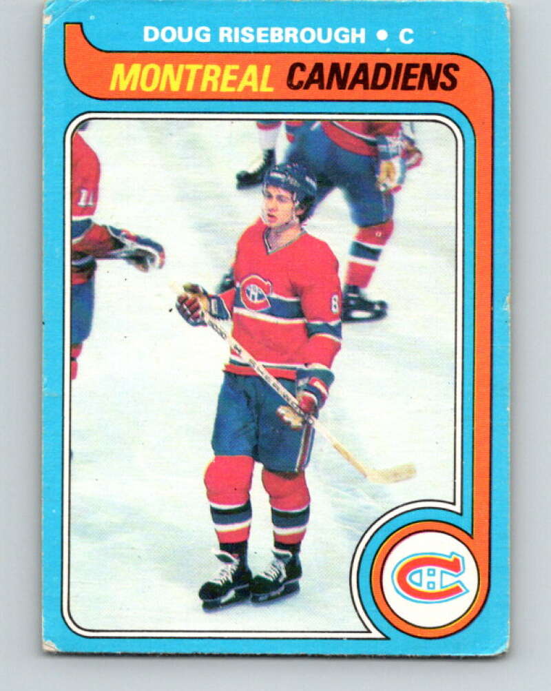 1979-80 O-Pee-Chee #13 Doug Risebrough  Montreal Canadiens  V16856