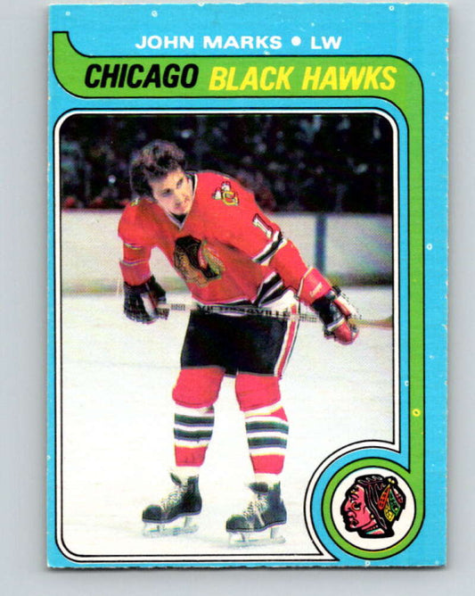 1979-80 O-Pee-Chee #16 John Marks  Chicago Blackhawks  V16887