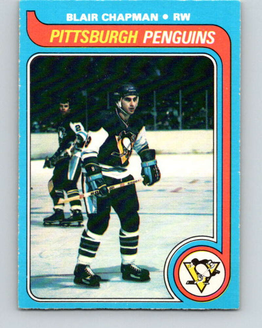 1979-80 O-Pee-Chee #21 Blair Chapman  Pittsburgh Penguins  V16923