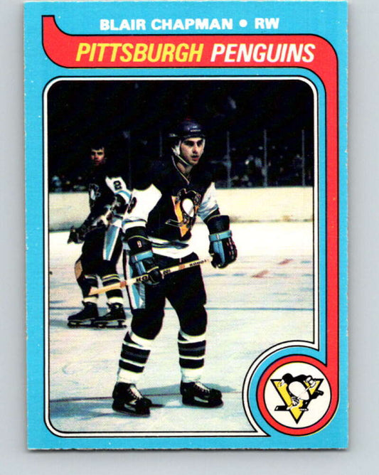 1979-80 O-Pee-Chee #21 Blair Chapman  Pittsburgh Penguins  V16925