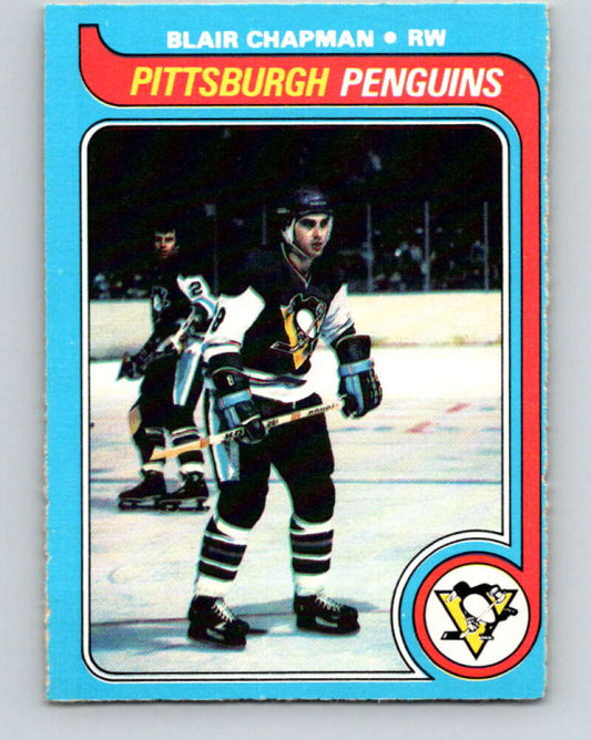 1979-80 O-Pee-Chee #21 Blair Chapman  Pittsburgh Penguins  V16927