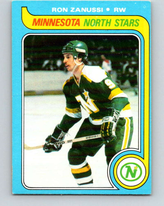 1979-80 O-Pee-Chee #22 Ron Zanussi  Minnesota North Stars  V16933