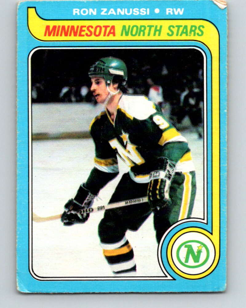 1979-80 O-Pee-Chee #22 Ron Zanussi  Minnesota North Stars  V16940