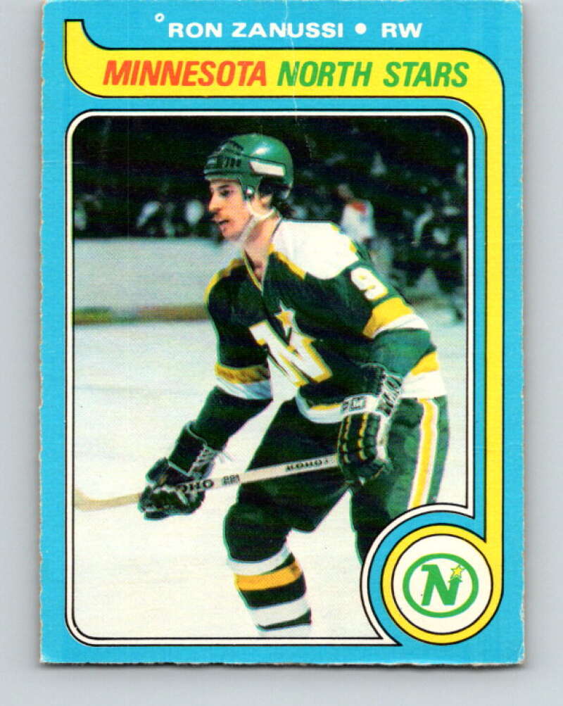 1979-80 O-Pee-Chee #22 Ron Zanussi  Minnesota North Stars  V16944