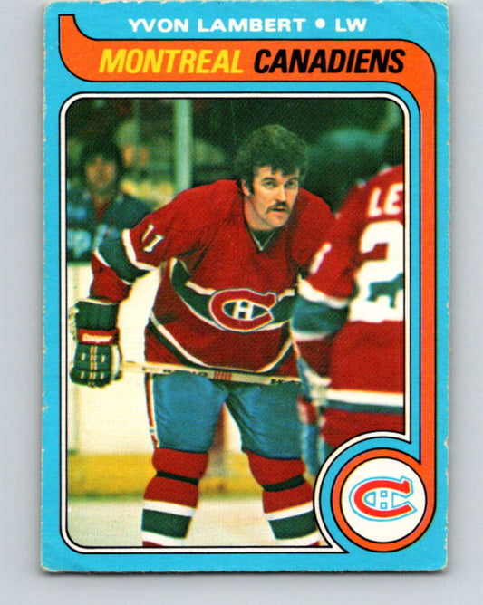 1979-80 O-Pee-Chee #24 Yvon Lambert  Montreal Canadiens  V16966