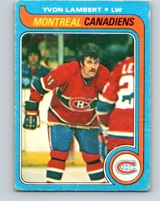 1979-80 O-Pee-Chee #24 Yvon Lambert  Montreal Canadiens  V16967