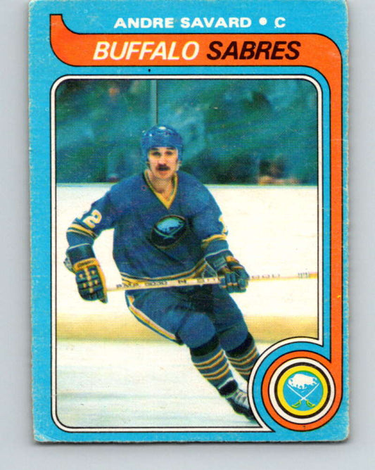 1979-80 O-Pee-Chee #25 Andre Savard  Buffalo Sabres  V16971