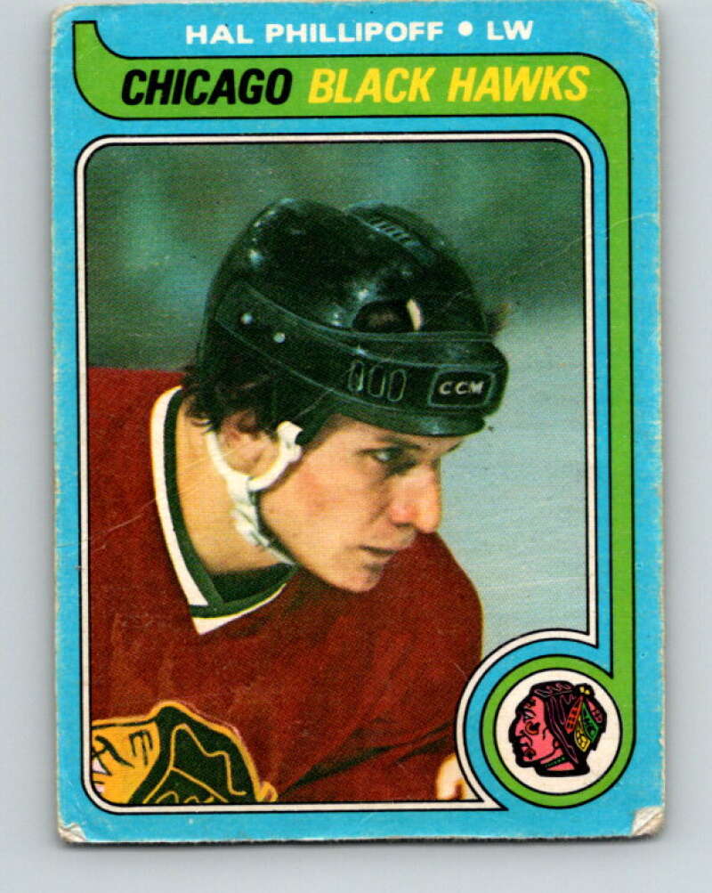 1979-80 O-Pee-Chee #27 Harold Phillipoff  RC Rookie Chicago Blackhawks  V16986