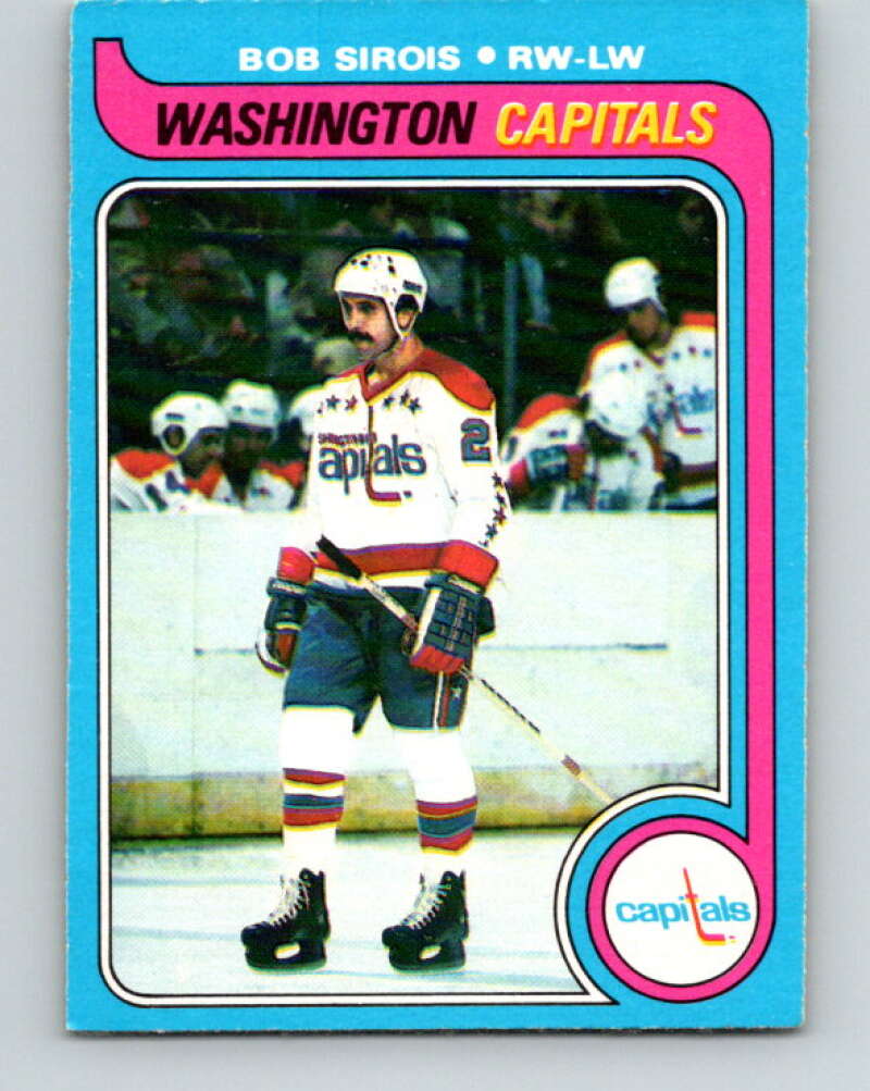 1979-80 O-Pee-Chee #29 Bob Sirois  Washington Capitals  V16988
