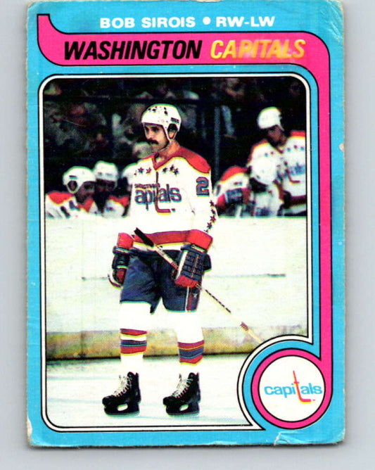 1979-80 O-Pee-Chee #29 Bob Sirois  Washington Capitals  V16997