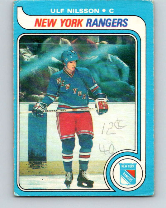 1979-80 O-Pee-Chee #30 Ulf Nilsson  New York Rangers  V17011