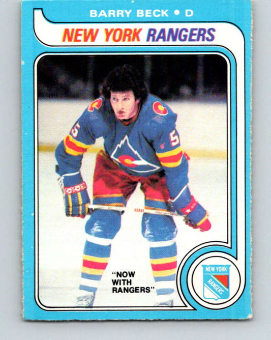 1979-80 O-Pee-Chee #35 Barry Beck  New York Rangers  V17059