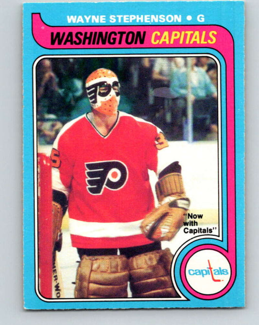 1979-80 O-Pee-Chee #38 Wayne Stephenson  Washington Capitals  V17083