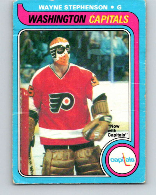 1979-80 O-Pee-Chee #38 Wayne Stephenson  Washington Capitals  V17084