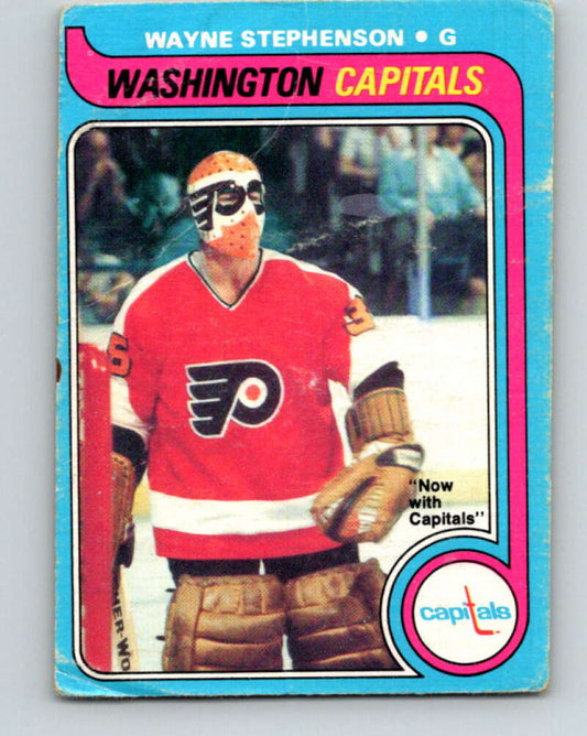 1979-80 O-Pee-Chee #38 Wayne Stephenson  Washington Capitals  V17085