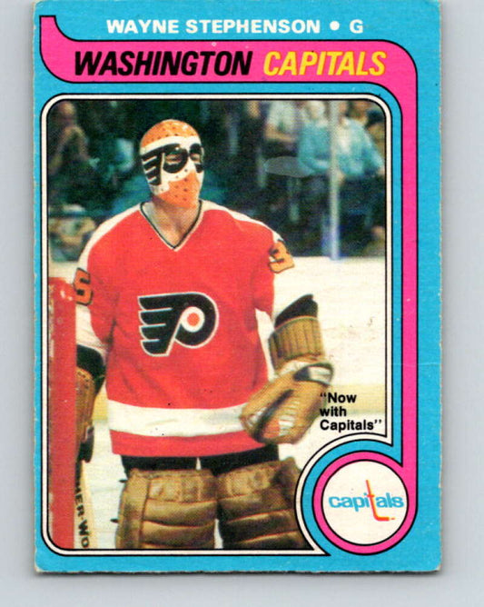 1979-80 O-Pee-Chee #38 Wayne Stephenson  Washington Capitals  V17087
