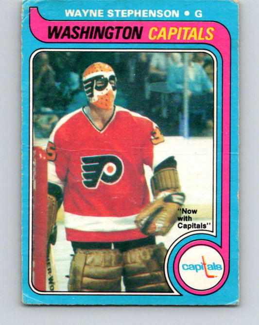 1979-80 O-Pee-Chee #38 Wayne Stephenson  Washington Capitals  V17089