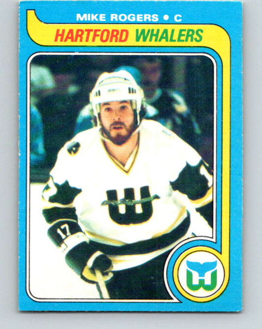 1979-80 O-Pee-Chee #43 Mike Rogers  Hartford Whalers  V17130