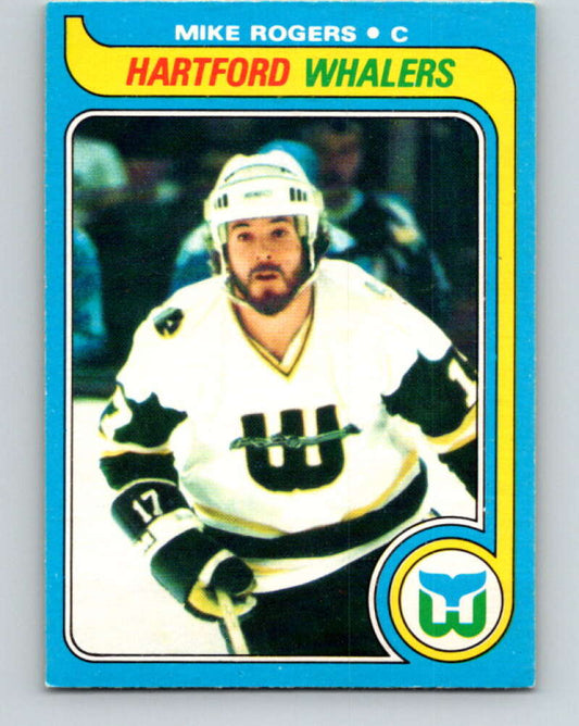 1979-80 O-Pee-Chee #43 Mike Rogers  Hartford Whalers  V17131