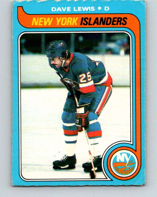 1979-80 O-Pee-Chee #44 Dave Lewis  New York Islanders  V17141