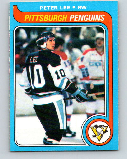 1979-80 O-Pee-Chee #45 Peter Lee  Pittsburgh Penguins  V17146