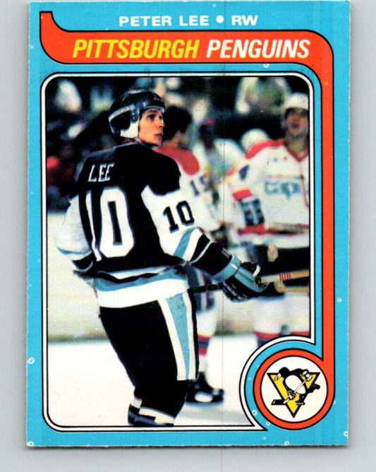 1979-80 O-Pee-Chee #45 Peter Lee  Pittsburgh Penguins  V17147