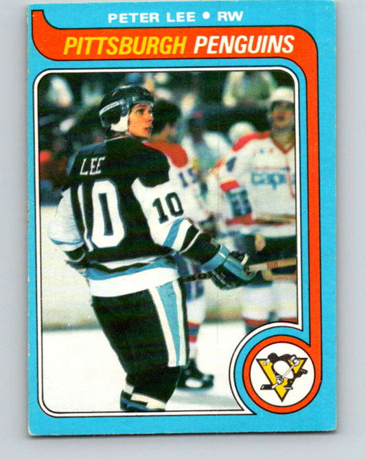1979-80 O-Pee-Chee #45 Peter Lee  Pittsburgh Penguins  V17148