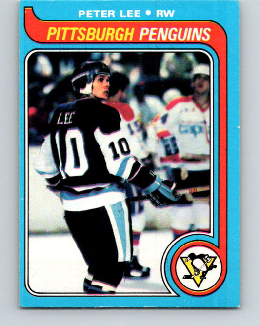 1979-80 O-Pee-Chee #45 Peter Lee  Pittsburgh Penguins  V17149