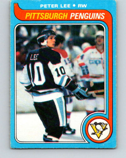 1979-80 O-Pee-Chee #45 Peter Lee  Pittsburgh Penguins  V17151