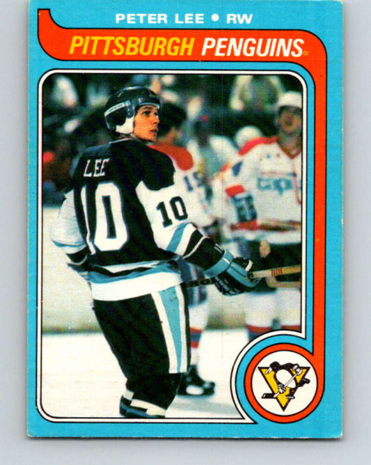 1979-80 O-Pee-Chee #45 Peter Lee  Pittsburgh Penguins  V17152