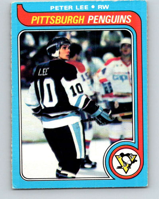 1979-80 O-Pee-Chee #45 Peter Lee  Pittsburgh Penguins  V17153
