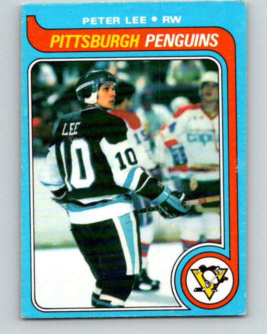 1979-80 O-Pee-Chee #45 Peter Lee  Pittsburgh Penguins  V17154
