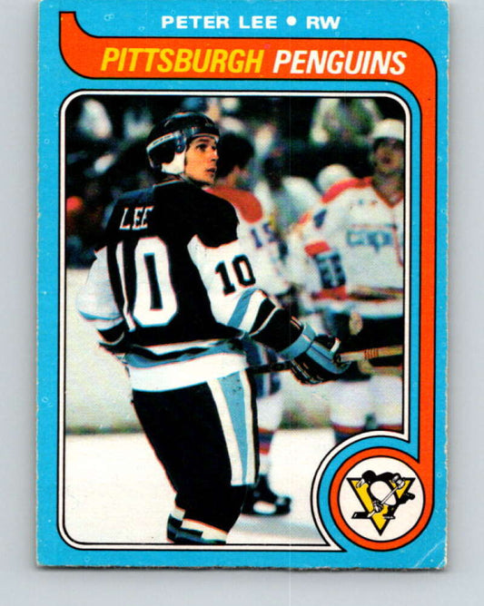 1979-80 O-Pee-Chee #45 Peter Lee  Pittsburgh Penguins  V17155