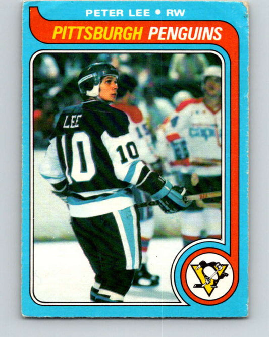 1979-80 O-Pee-Chee #45 Peter Lee  Pittsburgh Penguins  V17156
