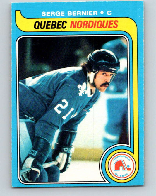 1979-80 O-Pee-Chee #47 Serge Bernier  Quebec Nordiques  V17169