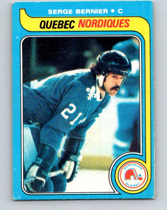 1979-80 O-Pee-Chee #47 Serge Bernier  Quebec Nordiques  V17170