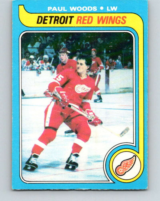 1979-80 O-Pee-Chee #48 Paul Woods  Detroit Red Wings  V17179