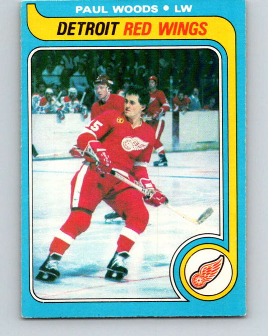 1979-80 O-Pee-Chee #48 Paul Woods  Detroit Red Wings  V17181
