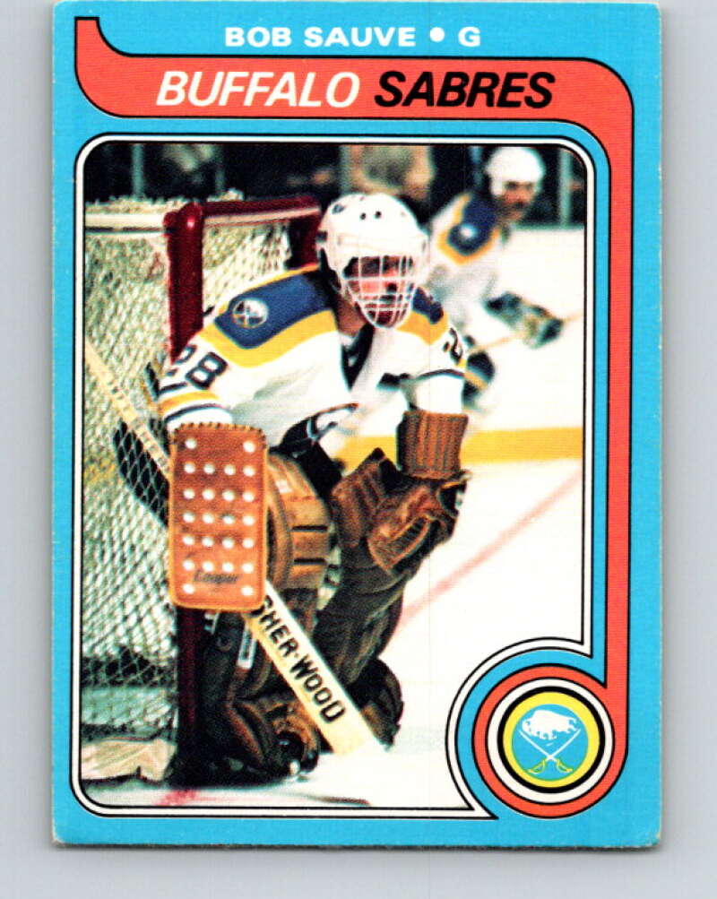 1979-80 O-Pee-Chee #49 Bob Sauve  Buffalo Sabres  V17188