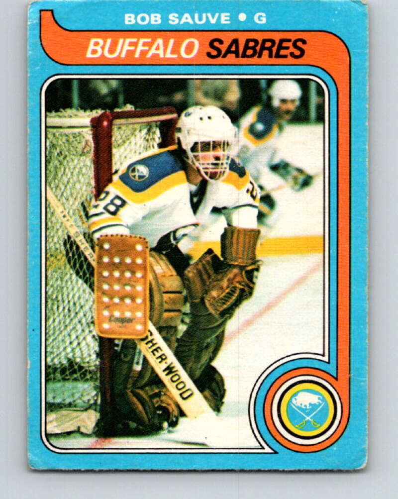 1979-80 O-Pee-Chee #49 Bob Sauve  Buffalo Sabres  V17190