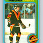 1979-80 O-Pee-Chee #53 Thomas Gradin  RC Rookie Vancouver Canucks  V17228
