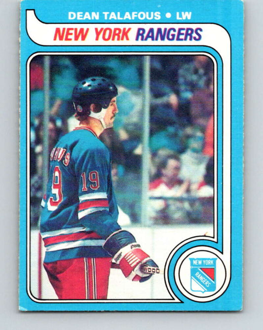 1979-80 O-Pee-Chee #54 Dean Talafous  New York Rangers  V17235