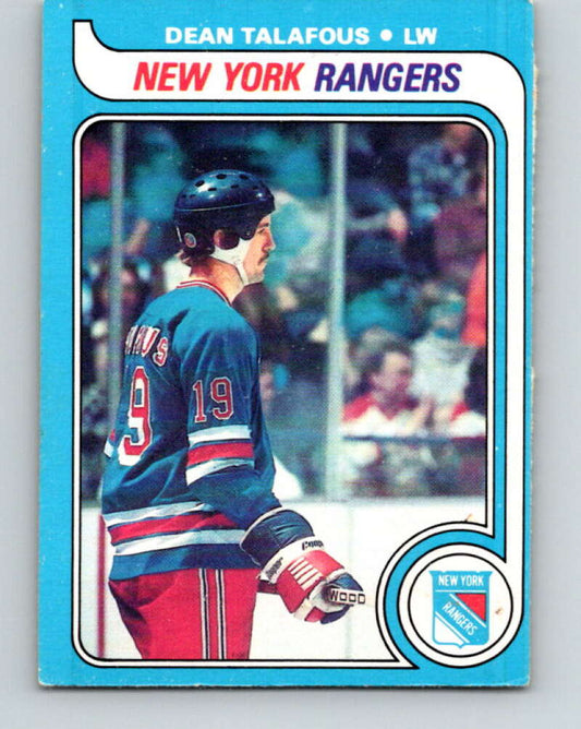 1979-80 O-Pee-Chee #54 Dean Talafous  New York Rangers  V17237