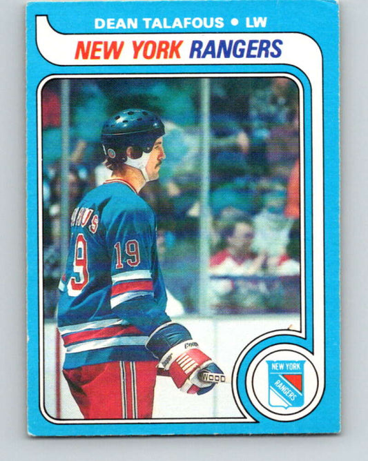 1979-80 O-Pee-Chee #54 Dean Talafous  New York Rangers  V17238