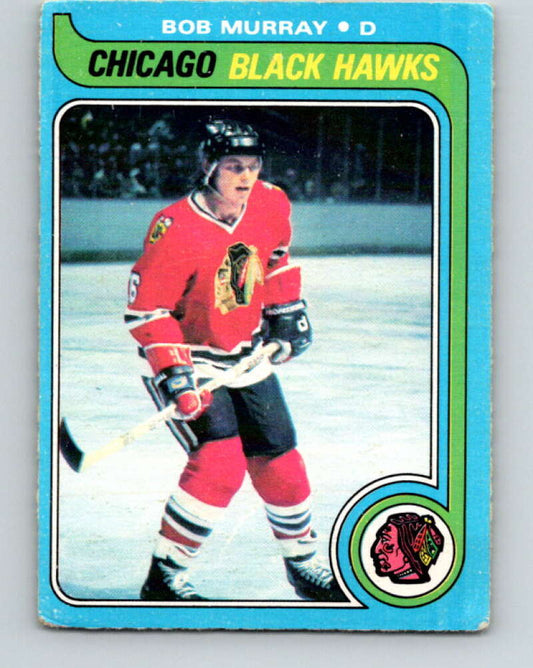1979-80 O-Pee-Chee #55 Bob Murray  Chicago Blackhawks  V17243